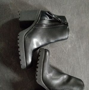 Platform booties